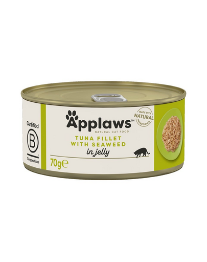APPLAWS Cat Konzerv macskáknak tonhal algákkal aszpikban 70 g