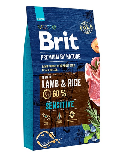 BRIT Premium By Nature Sensitive Lamb and Rice 8 kg