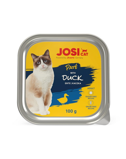 JOSERA JosiCat Kacsapástétom macskáknak 100g