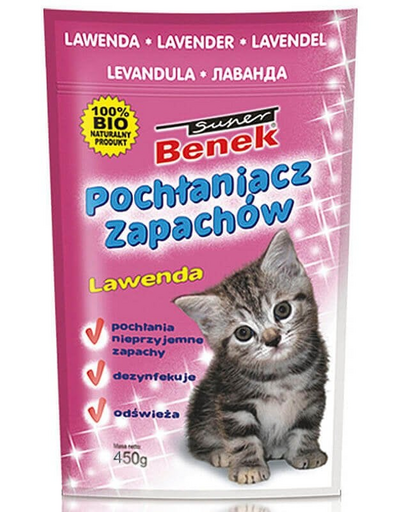 BENEK Fertőtlenítő-Szagtalanító, levendula 450 g