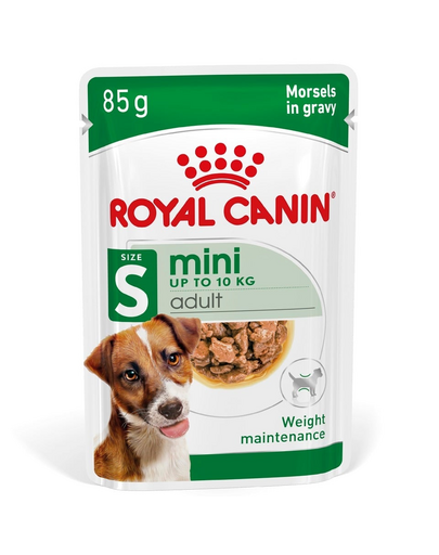 ROYAL CANIN Mini adult 24x85 g nedves eledel kis fajtáknak
