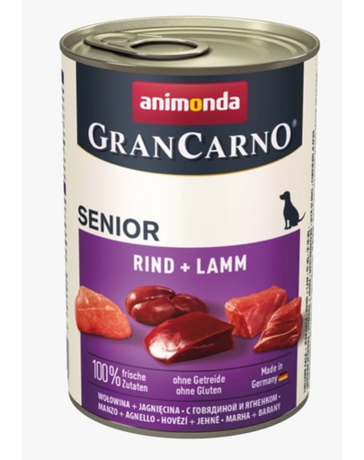 ANIMONDA Grancarno senior bárányhússal és borjúhússal 800g