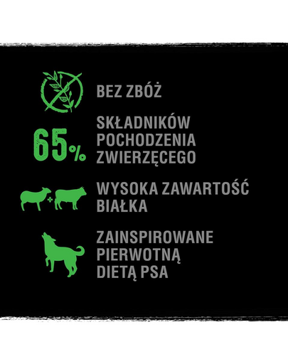 CRAVE konzerv 400g - bárány és marhahús pástétom (teljes értékű gabonamentes nedves eledel felnőtt kutyáknak)