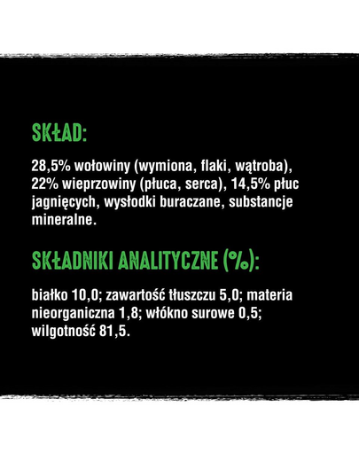 CRAVE konzerv 400g - bárány és marhahús pástétom (teljes értékű gabonamentes nedves eledel felnőtt kutyáknak)