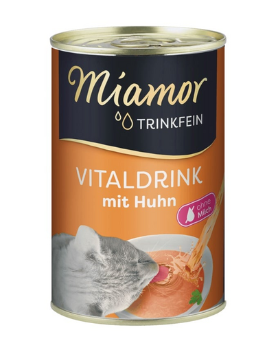 MIAMOR Trinkfein Csirkehúsleves macskáknak 135 g