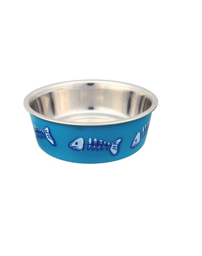 TRIXIE Fém tálka műanyag bevonattal 03 l - 12 cm