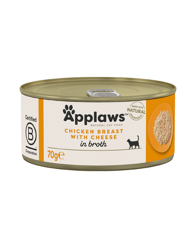 APPLAWS Cat Konzerv macskáknak csirke és sajt 70 g