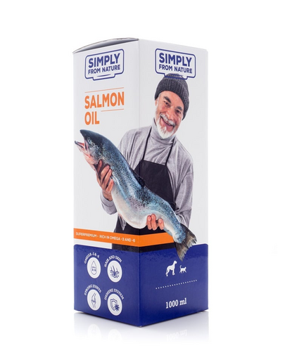 SIMPLY FROM NATURE Salmon oil Lazacolaj 1000 ml