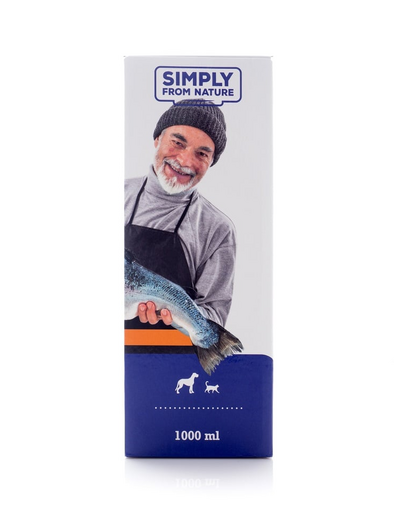 SIMPLY FROM NATURE Salmon oil Lazacolaj 1000 ml
