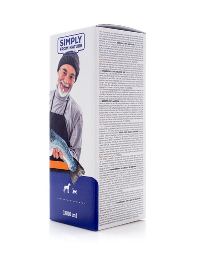 SIMPLY FROM NATURE Salmon oil Lazacolaj 1000 ml