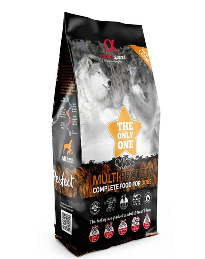 ALPHA SPIRIT Multiprotein teljes értékű száraz kutyatáp 12 kg
