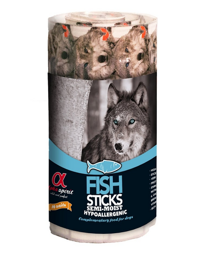 ALPHA SPIRIT Halrudacskák kutyáknak Hólyagok 160 g