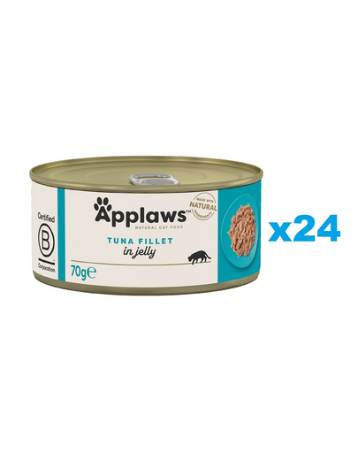 APPLAWS Cat Tonhal zselében 24x70g