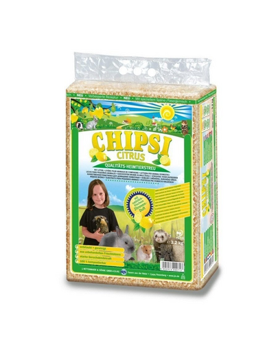 JRS Chipsi Citrus Multi - citromos fűrészpor 60 l