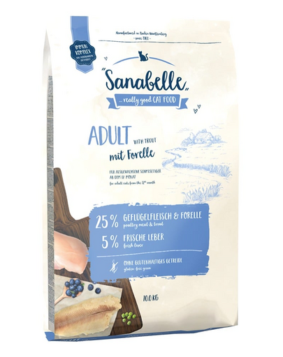 SANABELLE Adult Pisztráng 10 kg