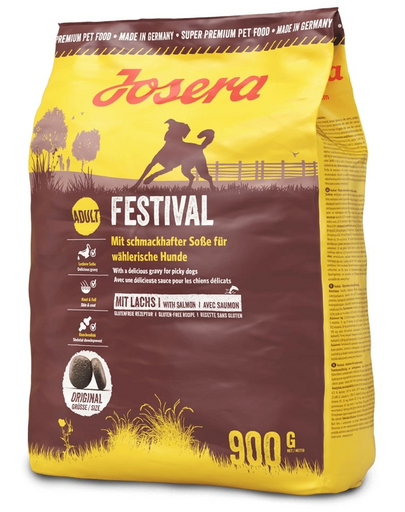 JOSERA Dog Festival 900g válogatós kutyáknak, finom szósszal
