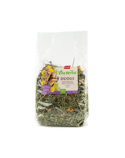 VITAPOL Vita Herbal Duo Snack gyógynövényes rét nyúlnak 500 g