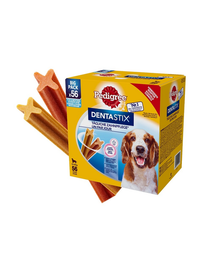 PEDIGREE Dentastix közepes fajták 8 x180 g