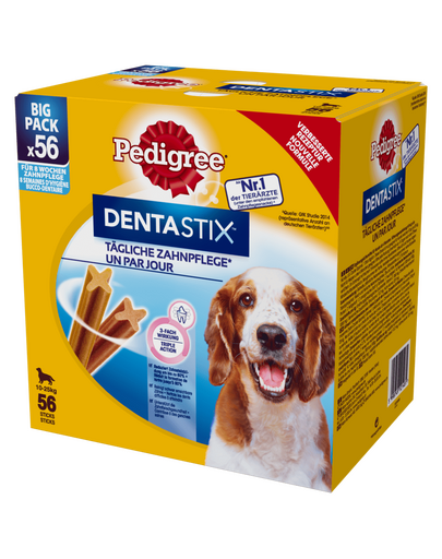 PEDIGREE Dentastix közepes fajták 8 x180 g
