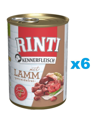 RINTI Kennerfleisch Lamb bárány 6x800 g