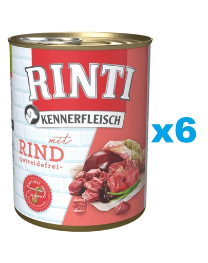 RINTI Kennerfleisch Beef marhahús 6x800 g
