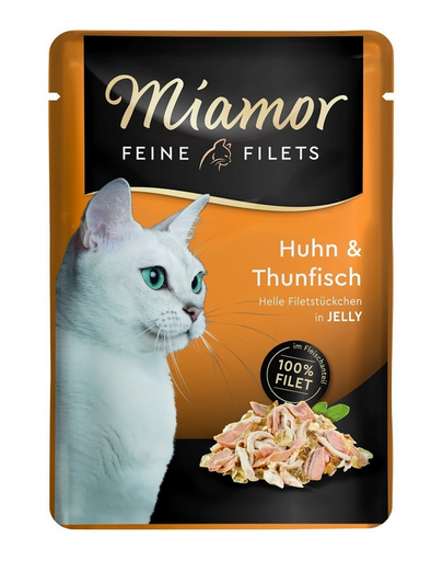 MIAMOR Feine Filets csirke és tonhal tasak 6 x 100 g