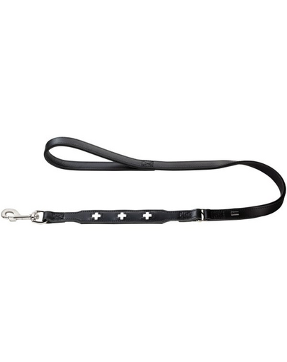 HUNTER Swiss Bőr nyaklánc 1.8cm/1m fekete
