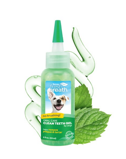 TROPICLEAN Fresh Breath Clean Teeth Oral Care Gel Dog 59ml Szájhigiéniai gél kutyáknak