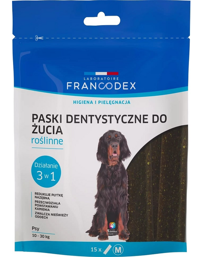 FRANCODEX M rágócsíkok rossz lehelet ellen 352,5 g/15 db.