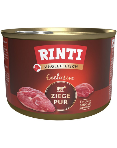 RINTI Singlefleisch Exclusive Goat Pure monoprotein kecske 185 g