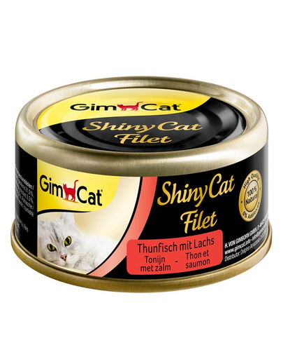 GIMCAT Shiny Cat Filet Tuna&Salmon 70g