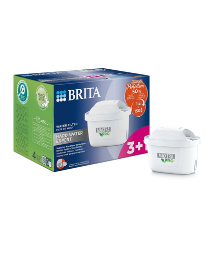 BRITA MAXTRA PRO Hard Water Expert 3+1 vízszűrő (4 db)