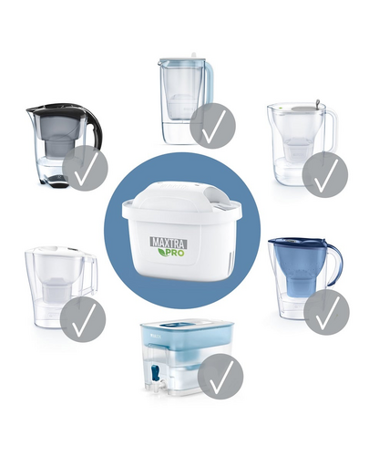 BRITA MAXTRA PRO Hard Water Expert 3+1 vízszűrő (4 db)
