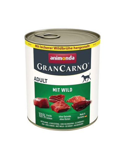 ANIMONDA Grancarno Adult szarvas 800 g