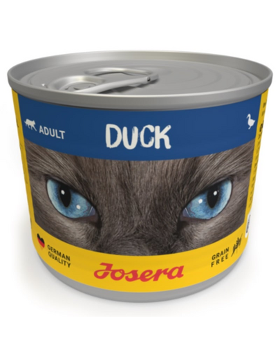 JOSERA Cat Duck nedves macskaeledel 200g konzervdobozban