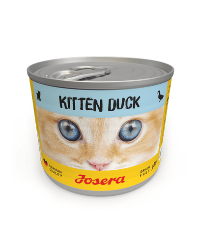 JOSERA Kitten Kacsa nedves cicatáp konzervdoboz 200g