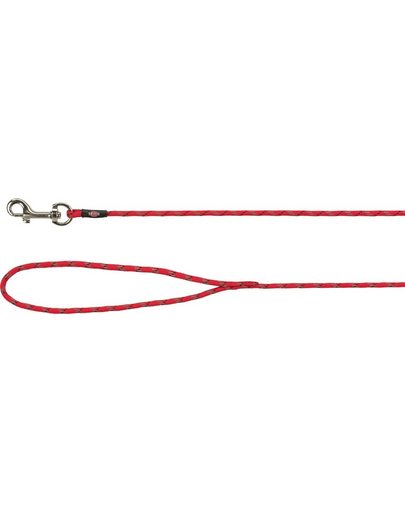 TRIXIE Junior kiképző póráz kiskutyáknak XXS–XS: 8 m/ 4 mm piros