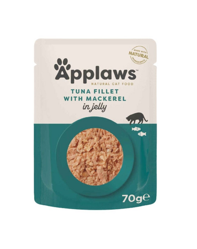 APPLAWS Cat Tonhal makrélával zselébene 70 g