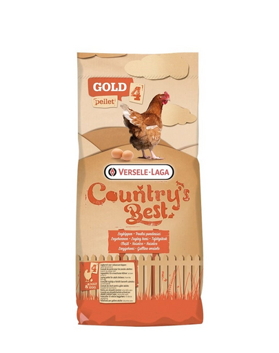 VERSELE-LAGA Country's Best Gold 4 Gallico Pellet 20kg tojótyúkok takarmánya