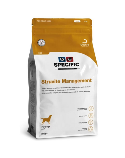 SPECIFIC Dog CCD Struvite Management 2 kg anti-struvit táplálék kutyáknak