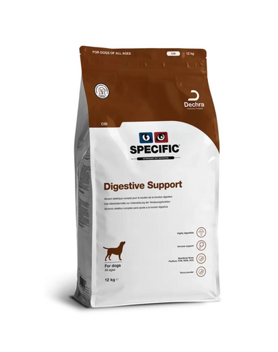 SPECIFIC Dog CID Digestive Support 12 kg minden korú, gyomor-bélrendszeri problémákkal küzdő kutyák számára