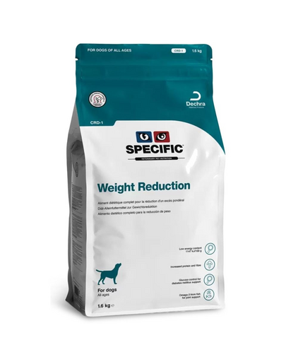 SPECIFIC Dog CRD-1 Weight Reduction 1,6 kg táplálék túlsúlyos felnőtt kutyák számára