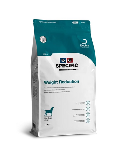 SPECIFIC Dog CRD-1 Weight Reduction 12 kg táplálék túlsúlyos felnőtt kutyák számára