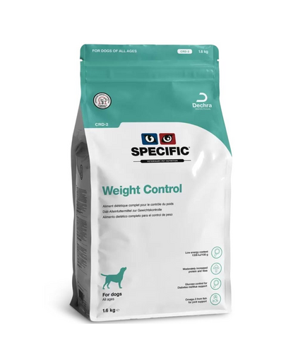 SPECIFIC Dog CRD-2 Weight Control 1,6 kg a kutyák normál testtömegének fenntartására szolgáló eledel