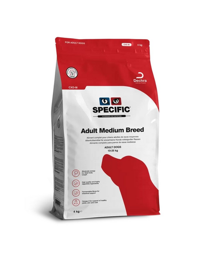 SPECIFIC Dog CXD-M Adult Medium Breed 4 kg közepes fajtájú kutyaeledel