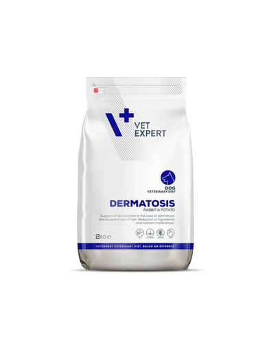 VET EXPERT Veterinary Diet Dog Dermatosis Rabbit&Potato 2 kg