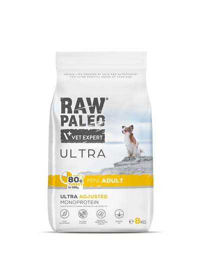 RAW PALEO Ultra Turkey Mini Adult 8kg