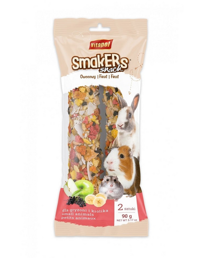 VITAPOL Gyümölcs snack rágcsálóknak és nyulaknak 90 g