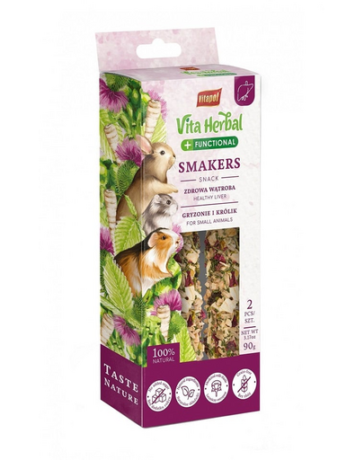 VITAPOL Vita Herbal Functional Smakers egészséges máj 90 g