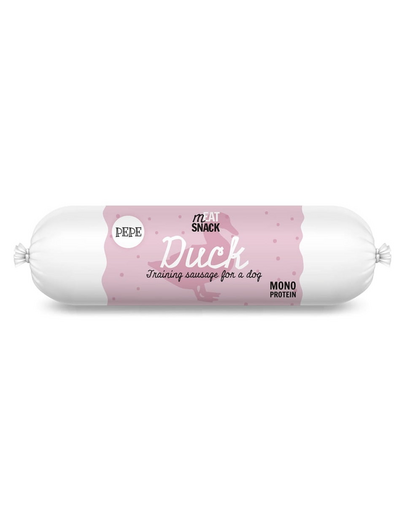 PAKA ZWIERZAKA PEPE Meat Snack Kacsa kolbász kutyáknak 200g